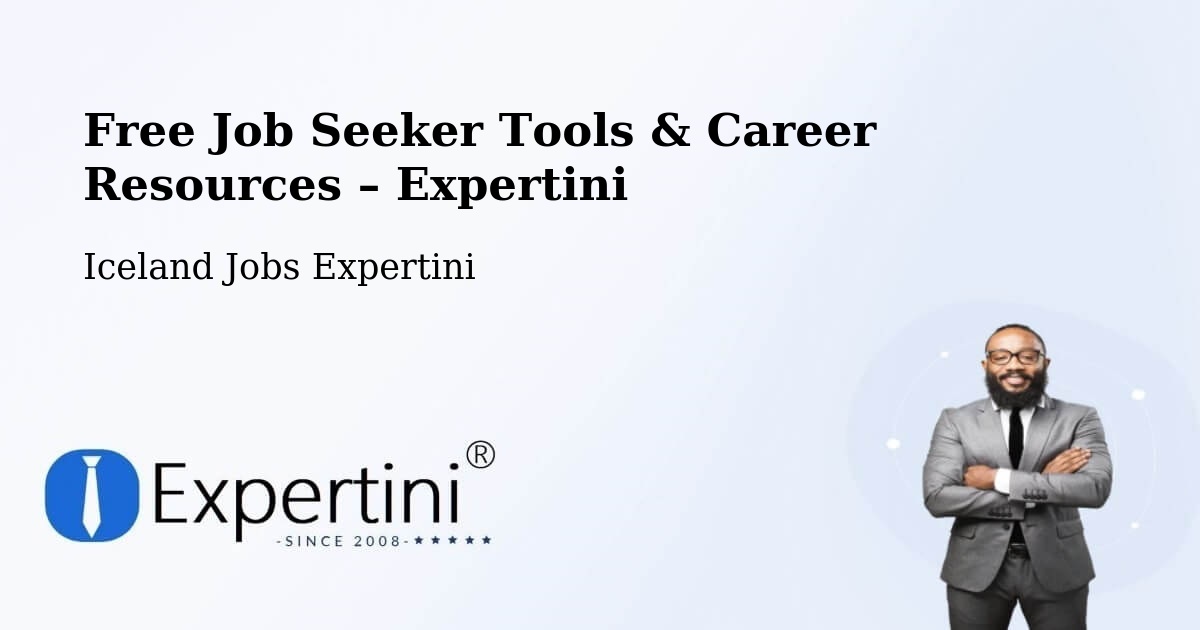 Free Job Seeker Tools & Career Resources – Seltjarnarnes - Seltjarnarnes, Iceland Jobs Expertini